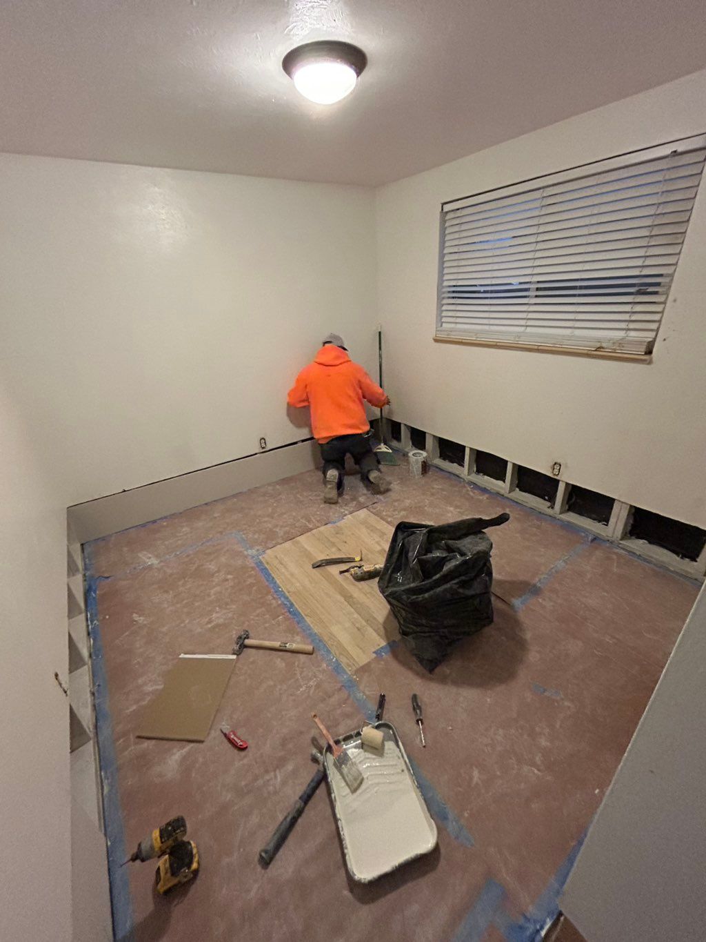 Flood cut entire house.