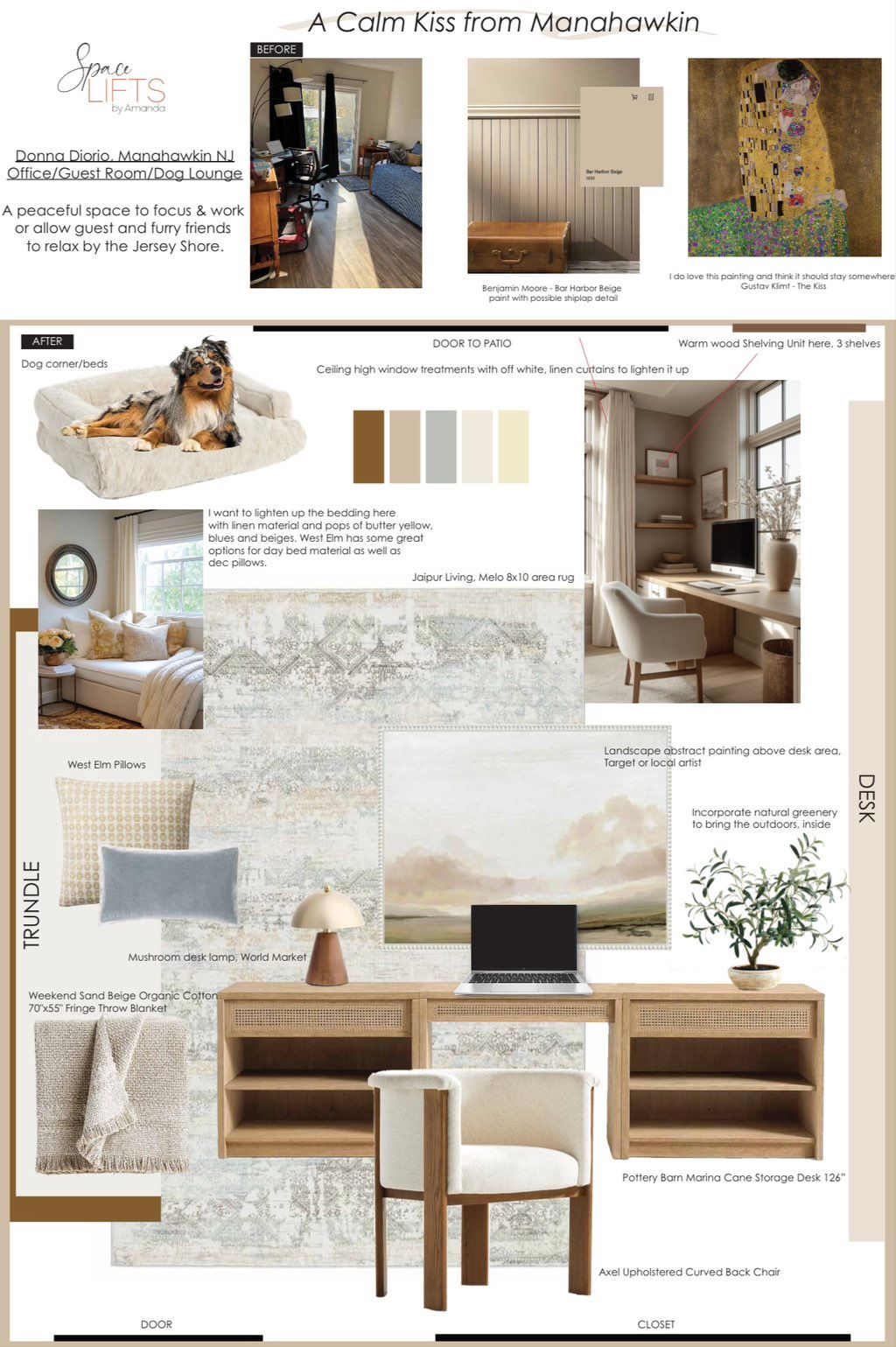 Manahawkin Den/Office Design