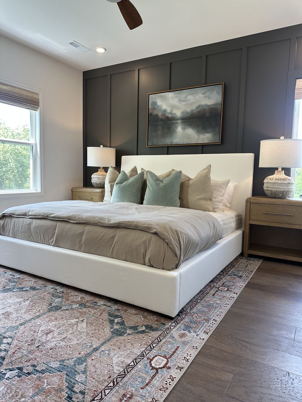 Bedroom trim work and paint