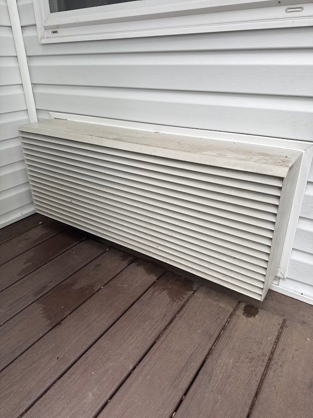 A mini split unit that we serviced!