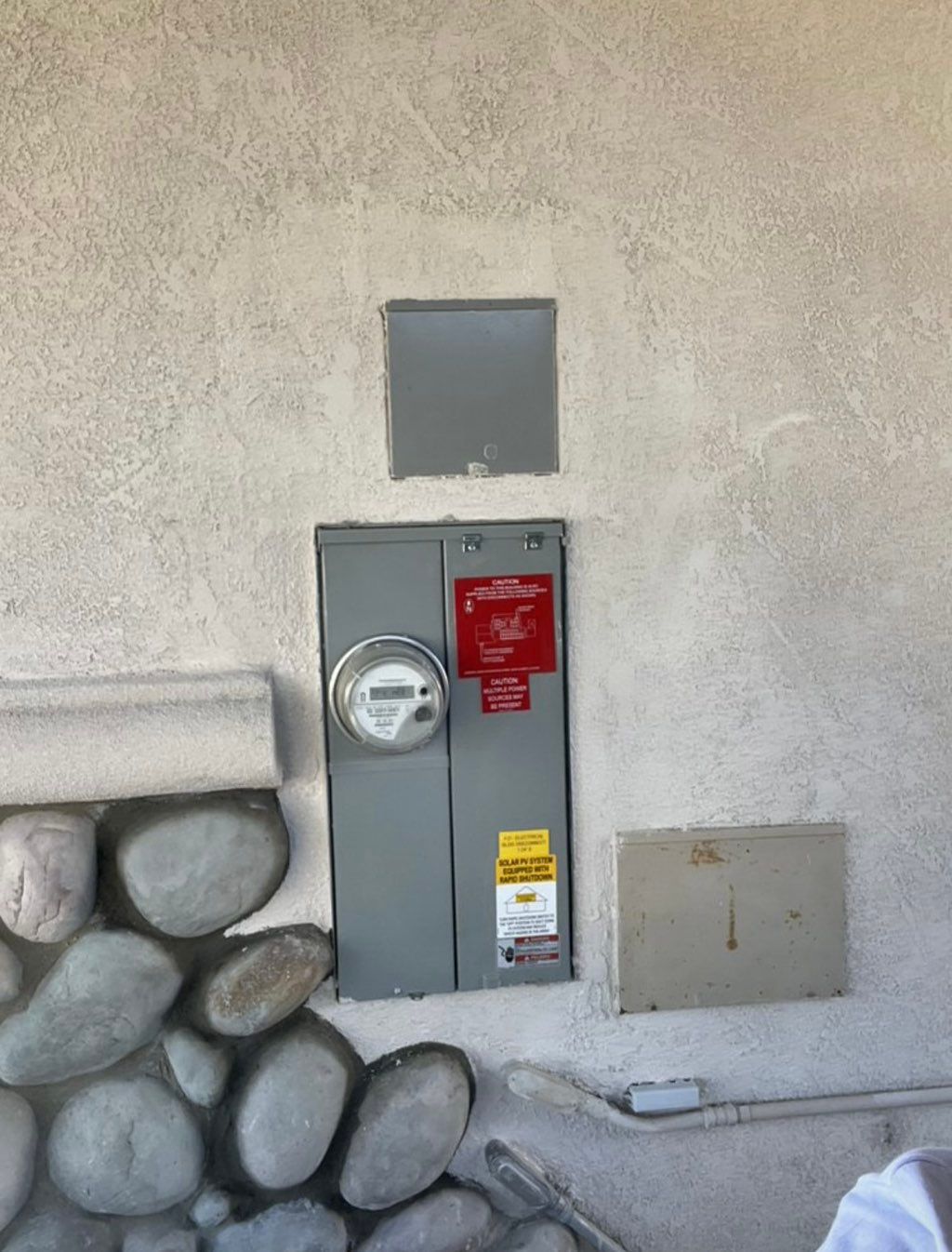 Finish patch for solar company.