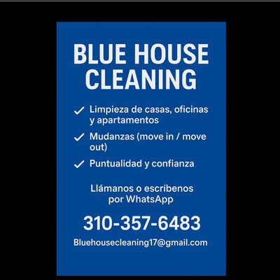 Avatar for Blue house cleaning 🤝