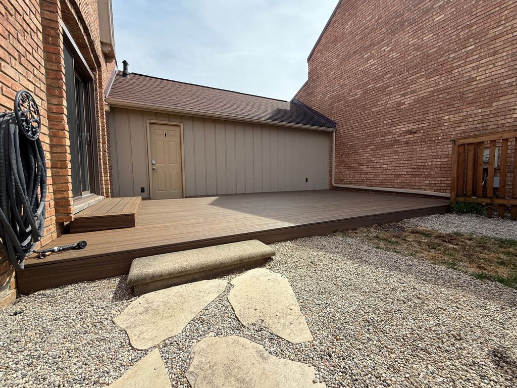 After Deck Resurface with Trex Enhance