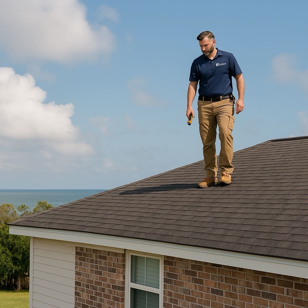 Walking Inspection Roofs