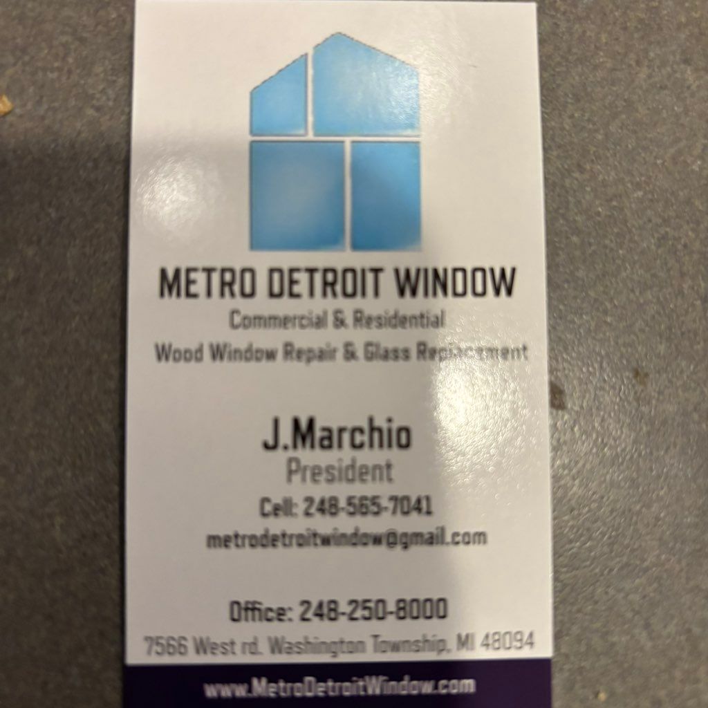 Metro Detroit Window Repair Inc.