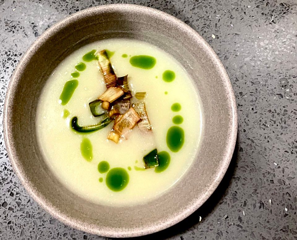 Potato leek soup