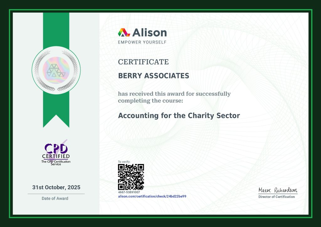 Charity/Non-Profit - Certification