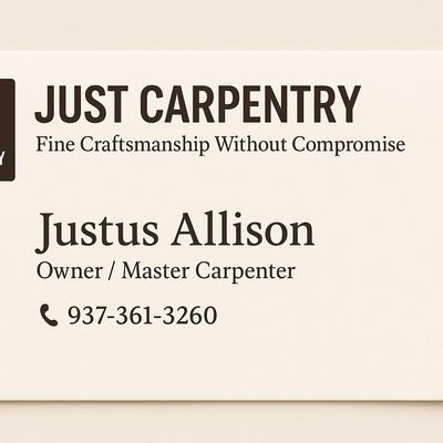 Avatar for Just Carpentry