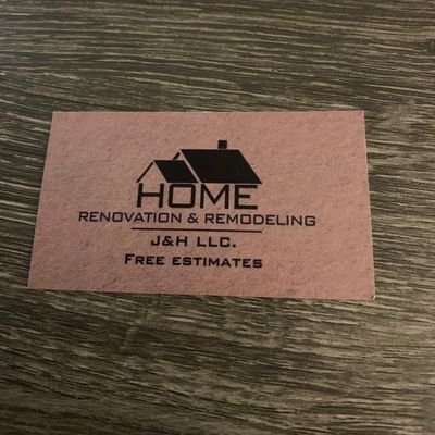 Avatar for J&H LLC Home Renovations & Remodeling