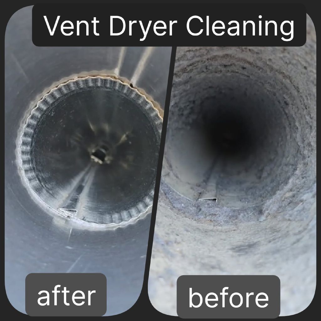 Before/After Dryer Vent