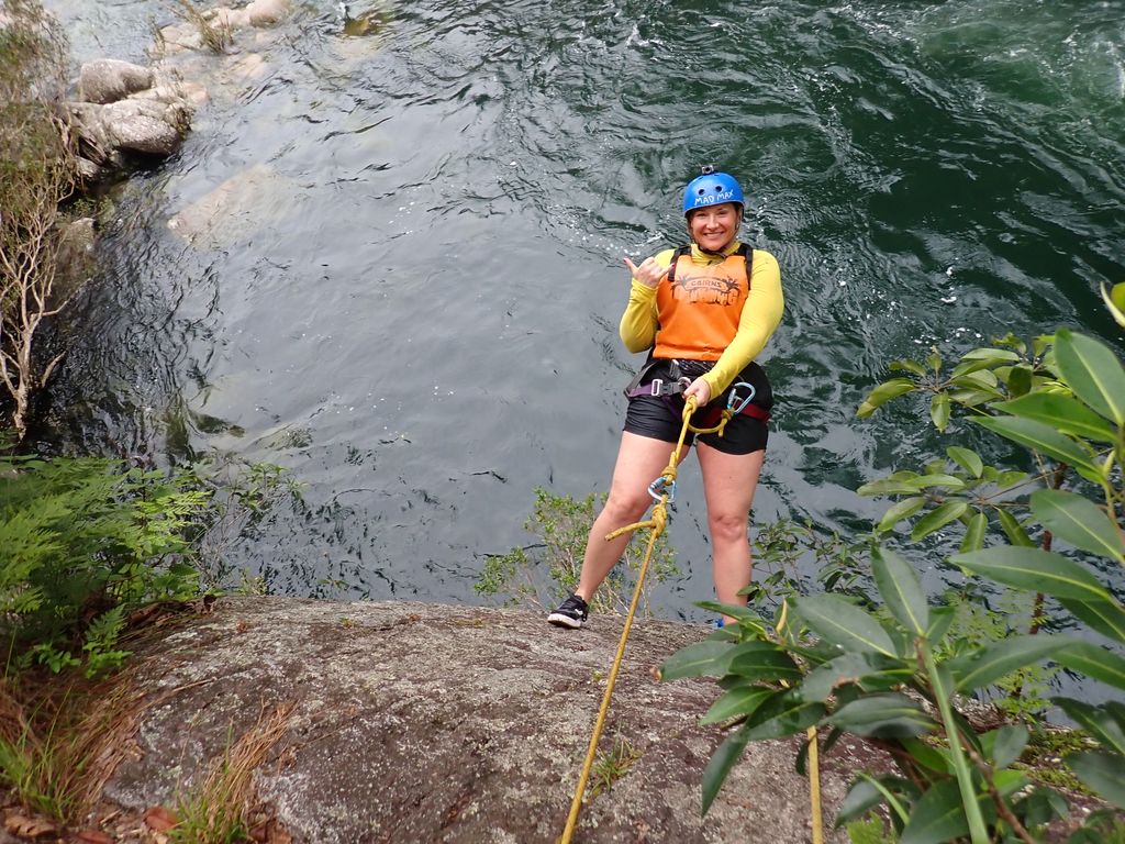 Absailing in Cairns, Australia