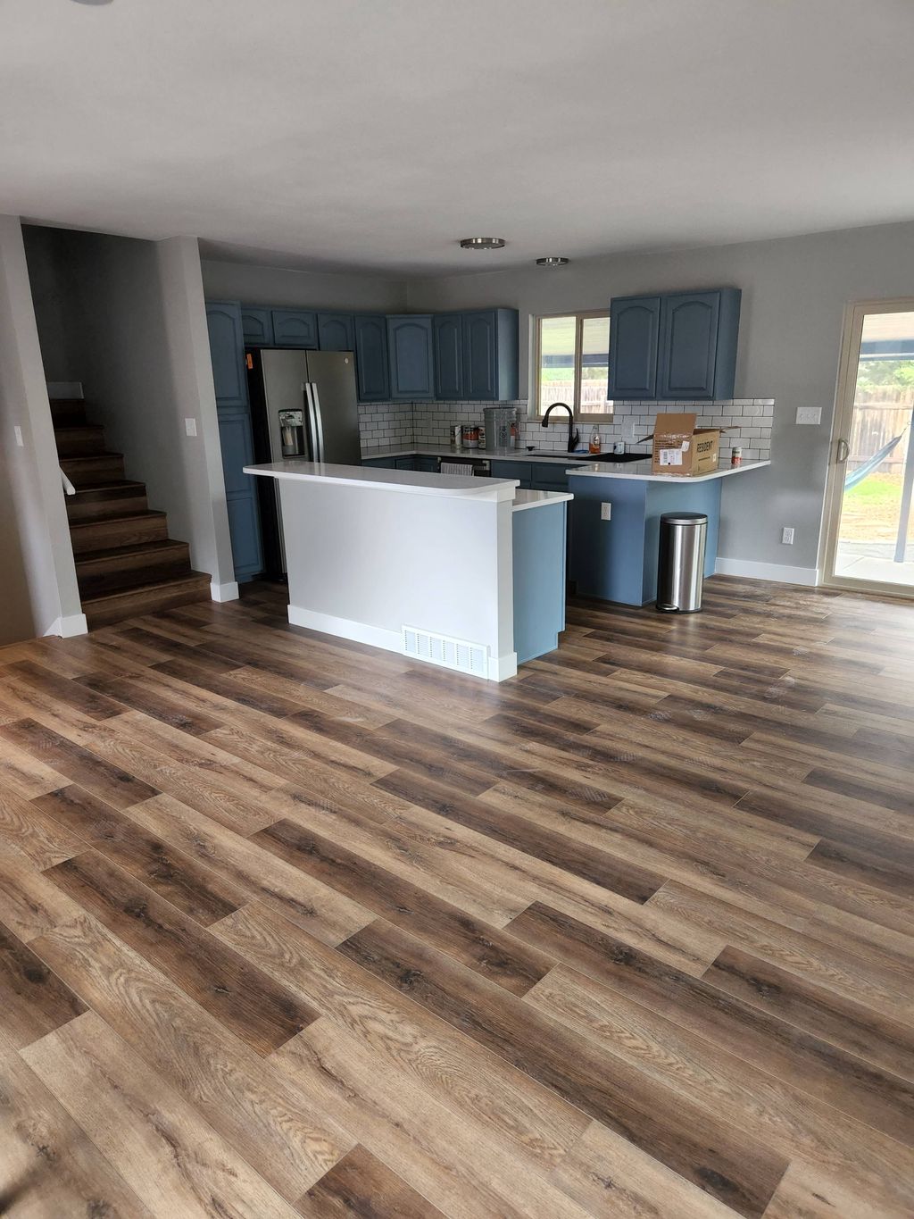 Kitchen remodel (open floor plan)