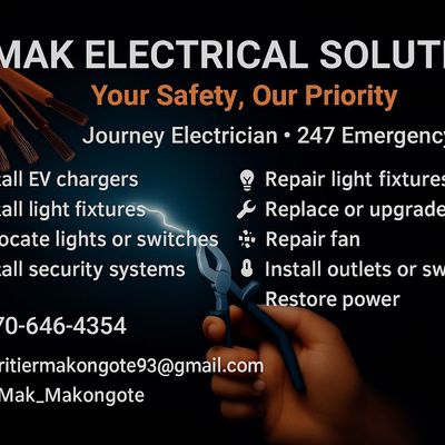 Avatar for Mak electrical solutions