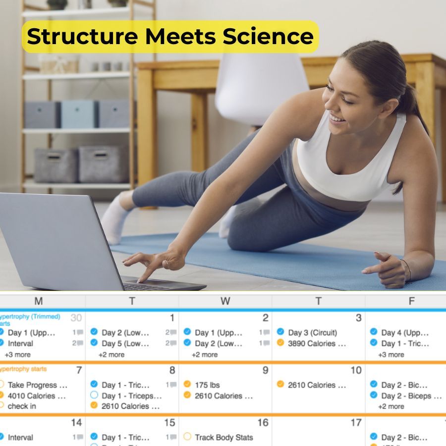 Structured training that keeps you progressing — w