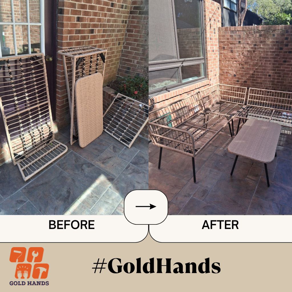 Patio Furniture Assembly 