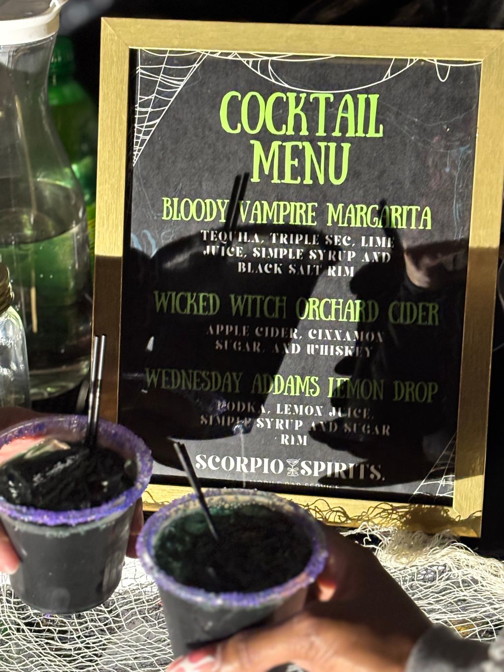 Wednesday Addams Lemon Drops- Halloween Party 2025