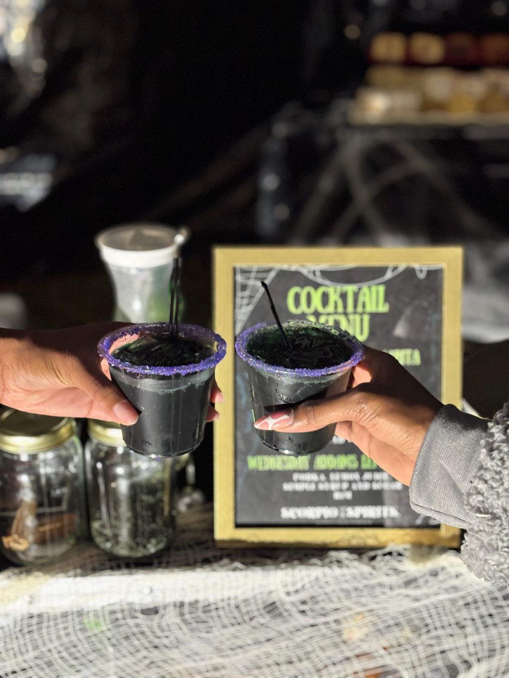 Wednesday Addams Lemon Drops- Halloween Party 2025