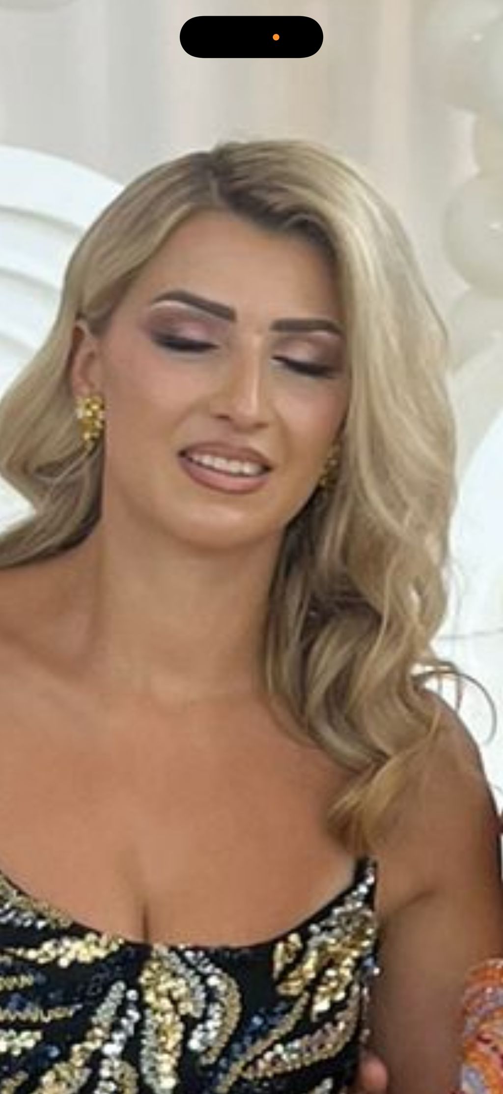 Client picture, Makeup done by me 😊