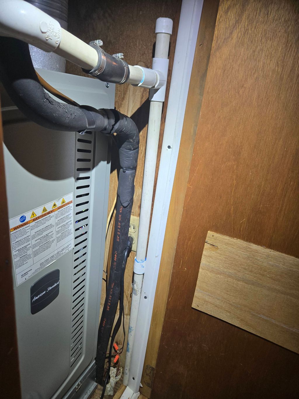 Unclog A/C drainline