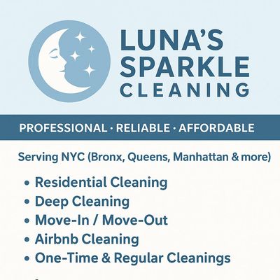 Avatar for Luna’s Sparkle Cleaning