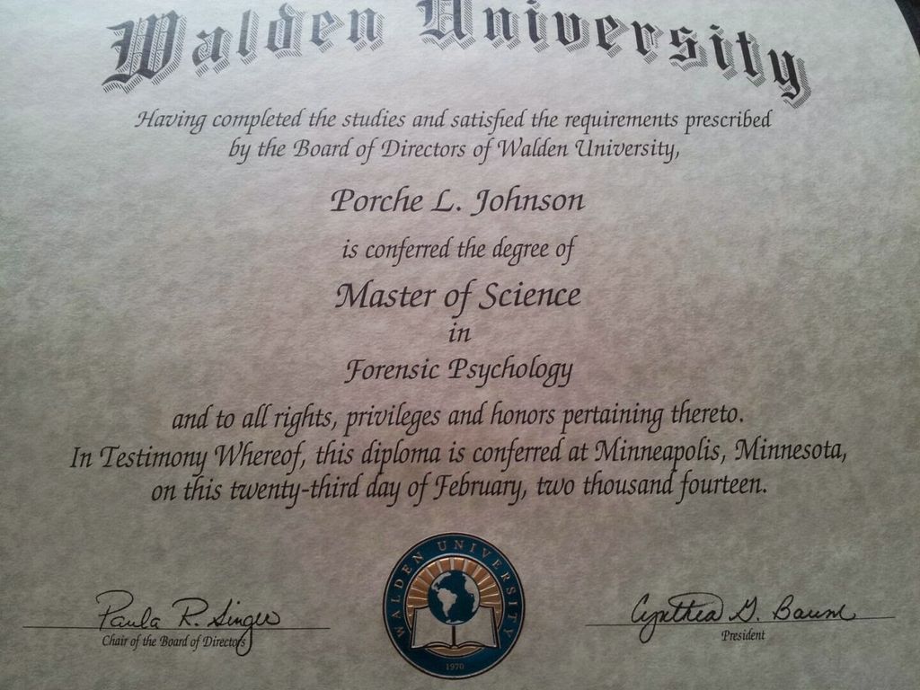 M.S Forensic Psychology