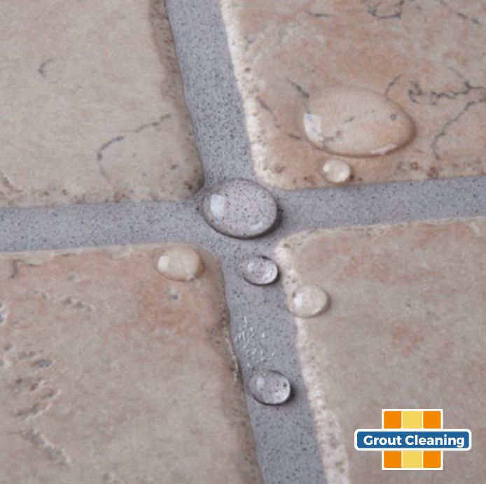 Seal in the clean! 💧 Protect your grout from stain