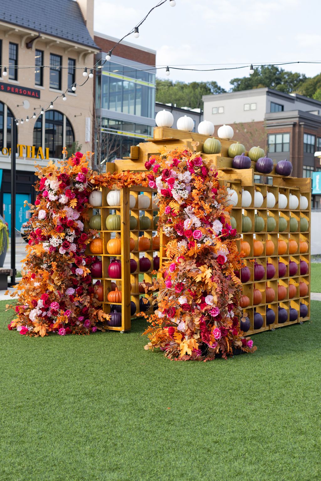 A custom built house with 200+ colorful holiday pu