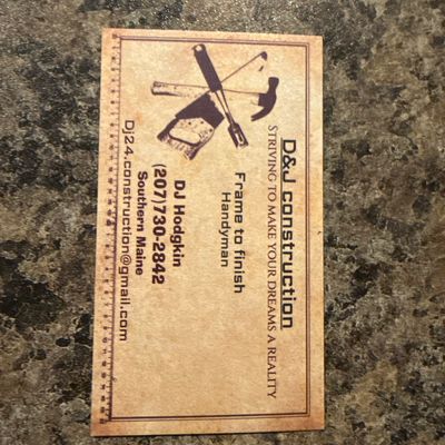 Avatar for D&j construction