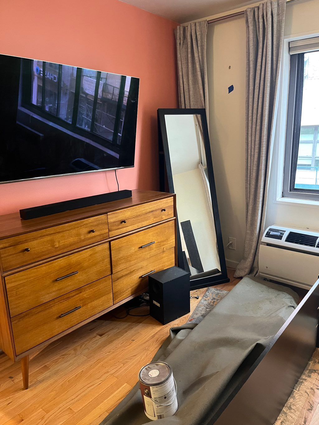 Painting with a color change