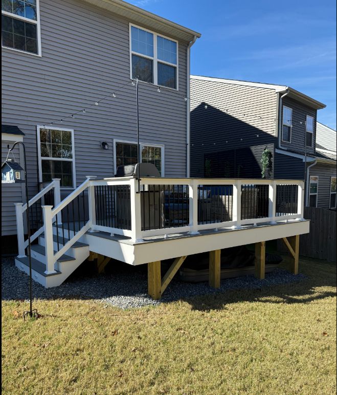 After a deck in James City county!