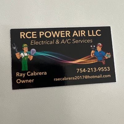 Avatar for RCE POWER AIR LLC