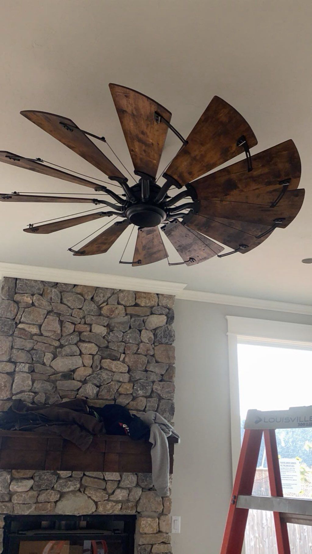 Fan build and install. 