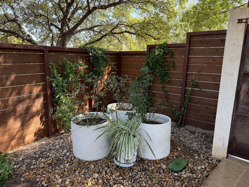 Fence Staining - After