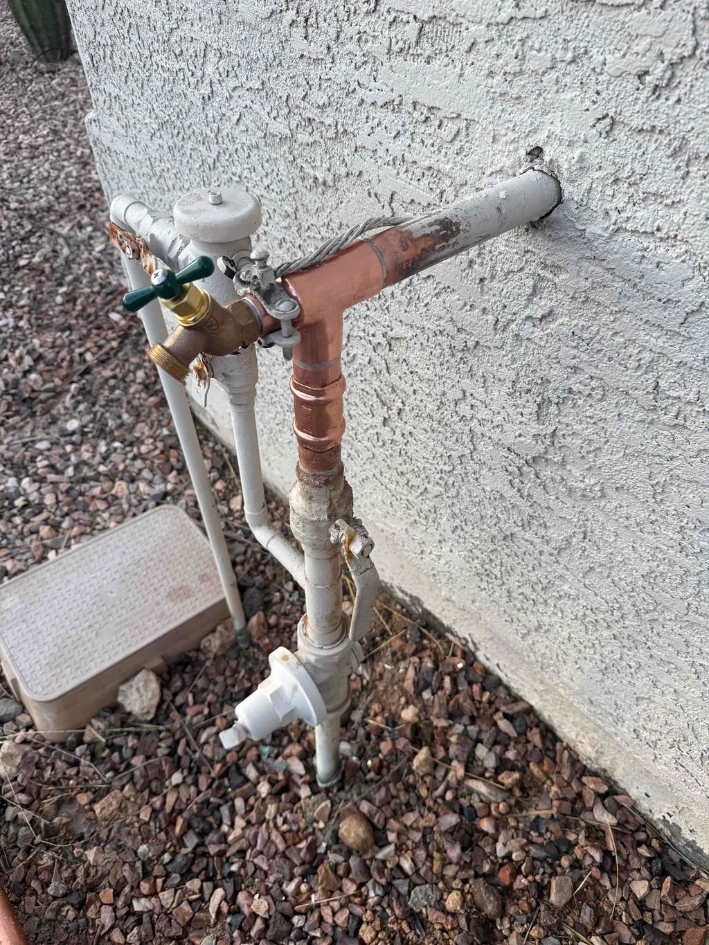 Hose bib and service line repair 