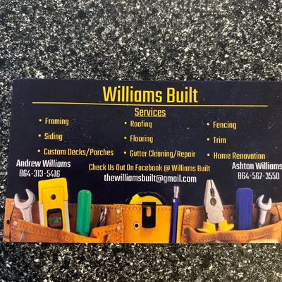 Avatar for Williams built