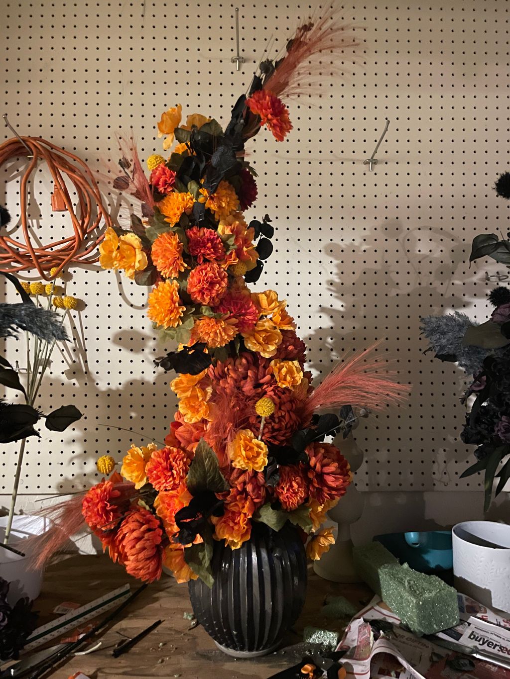Whimsical arrangements for Dia de los Muertos