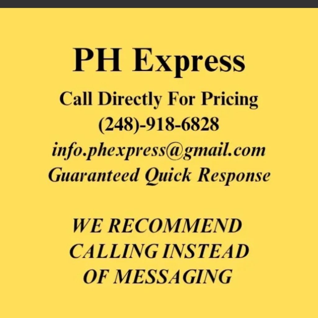PH Express (2hr Minimum)