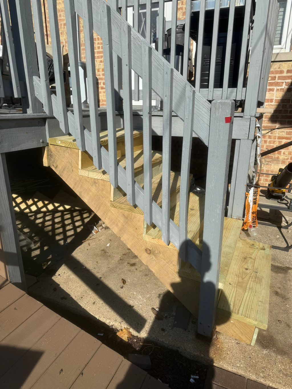 Porch Stair replacement- AFTER