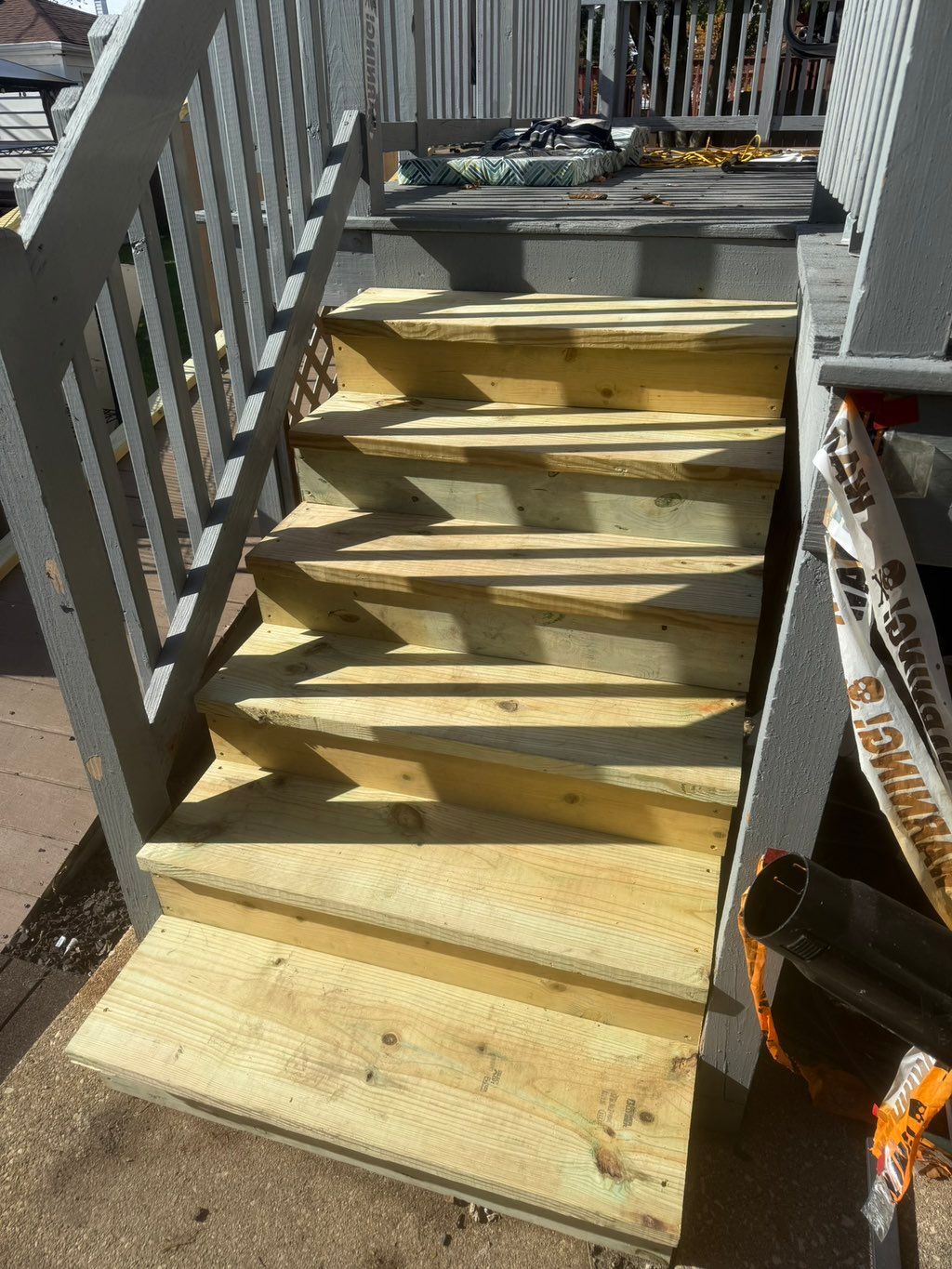 Porch Stair replacement- AFTER