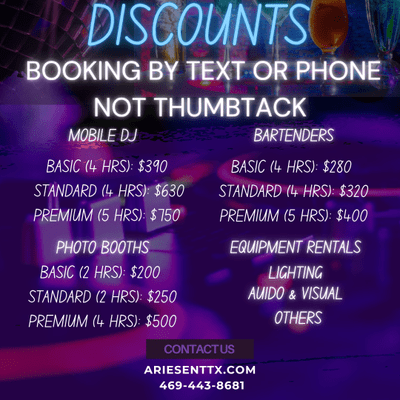 Avatar for Aries Entertainment of Tx