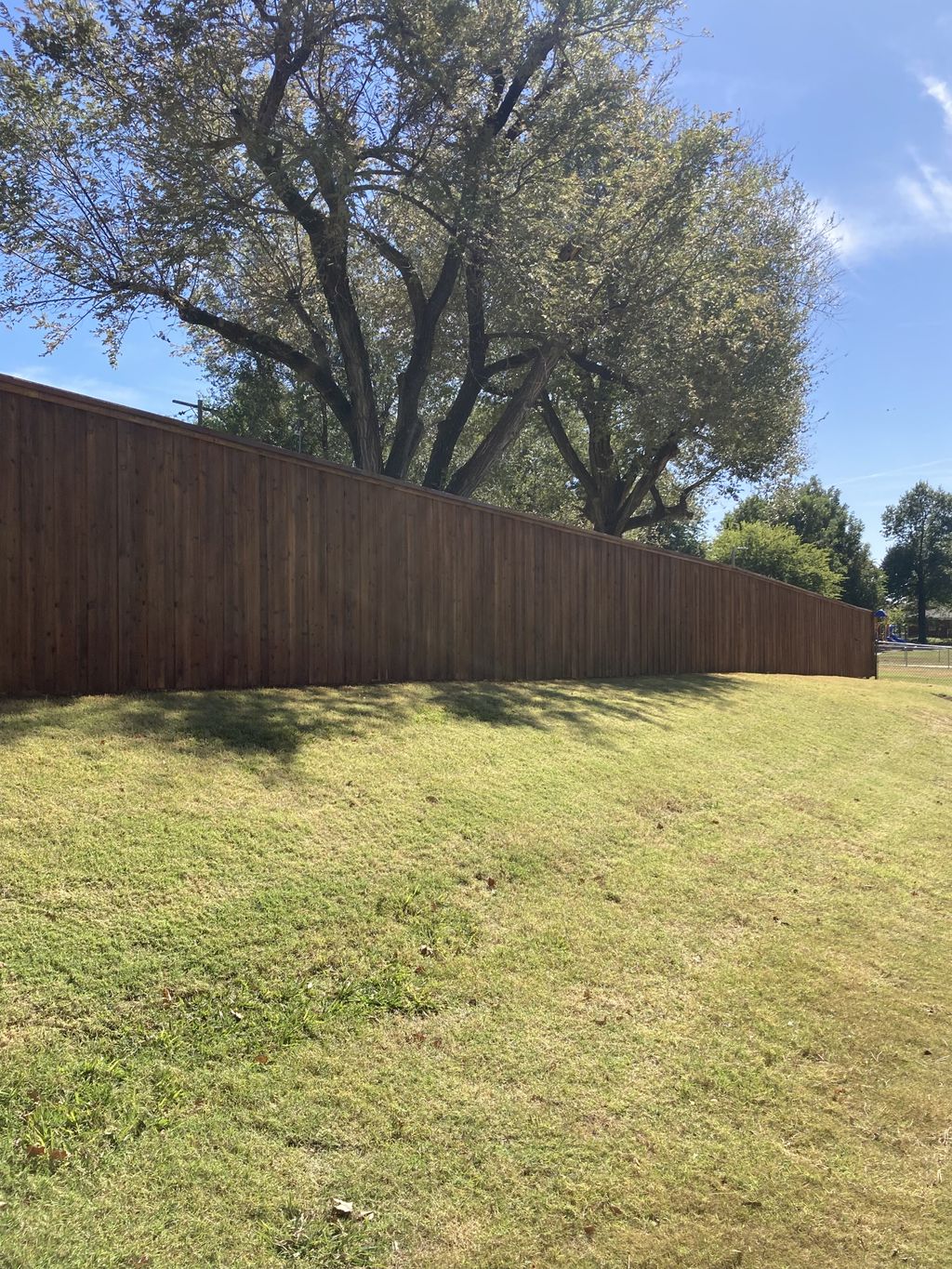 Cap and Trim , Board on Board, Stain installed