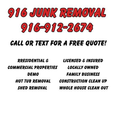 Avatar for 916 Junk Removal