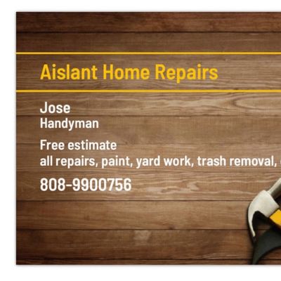 Avatar for Aislant Home repairs