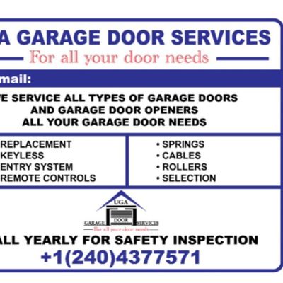 Avatar for UGA Garage Doors