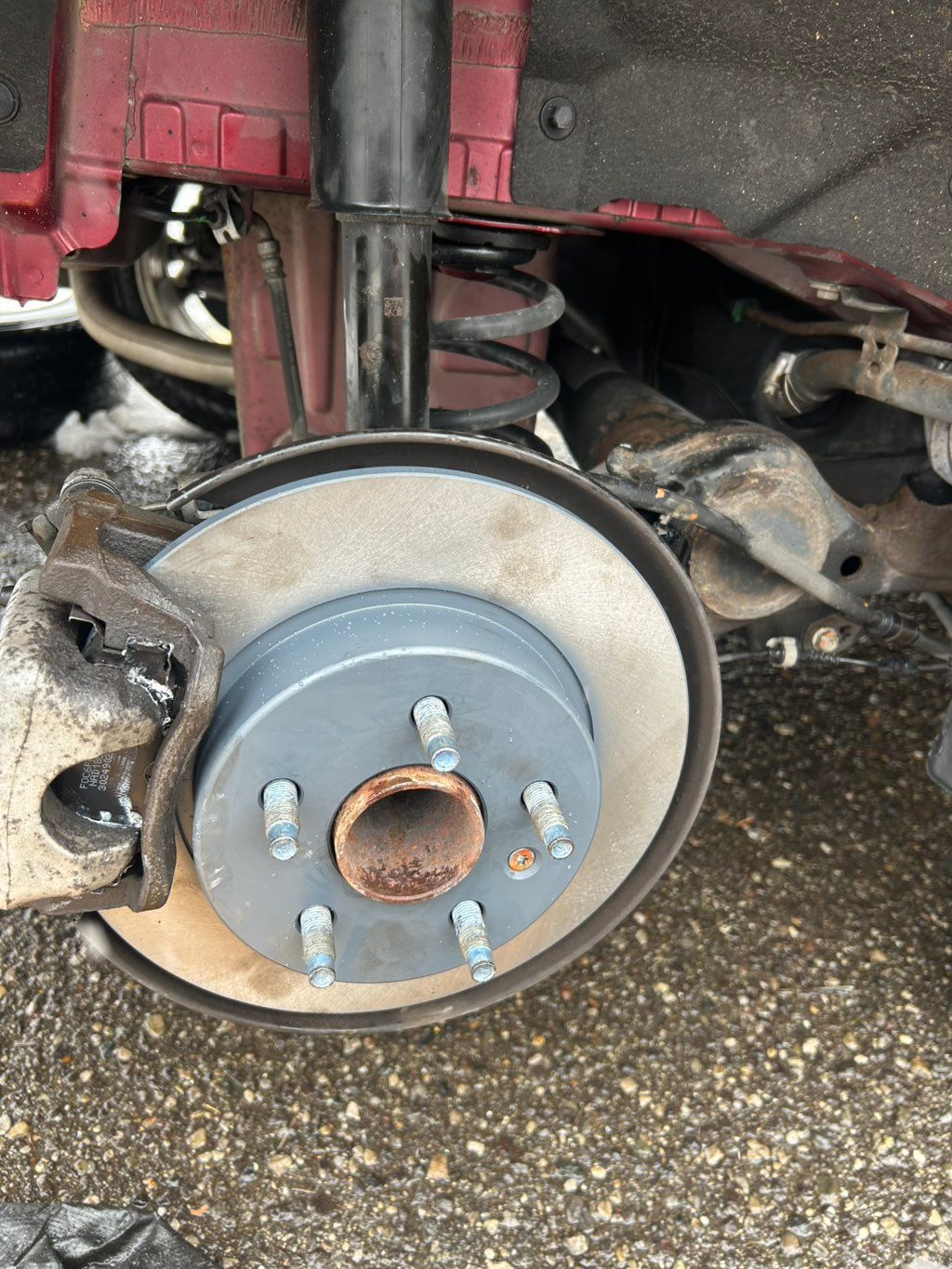 Brake and Rotor Replacement (Passenger Rear)