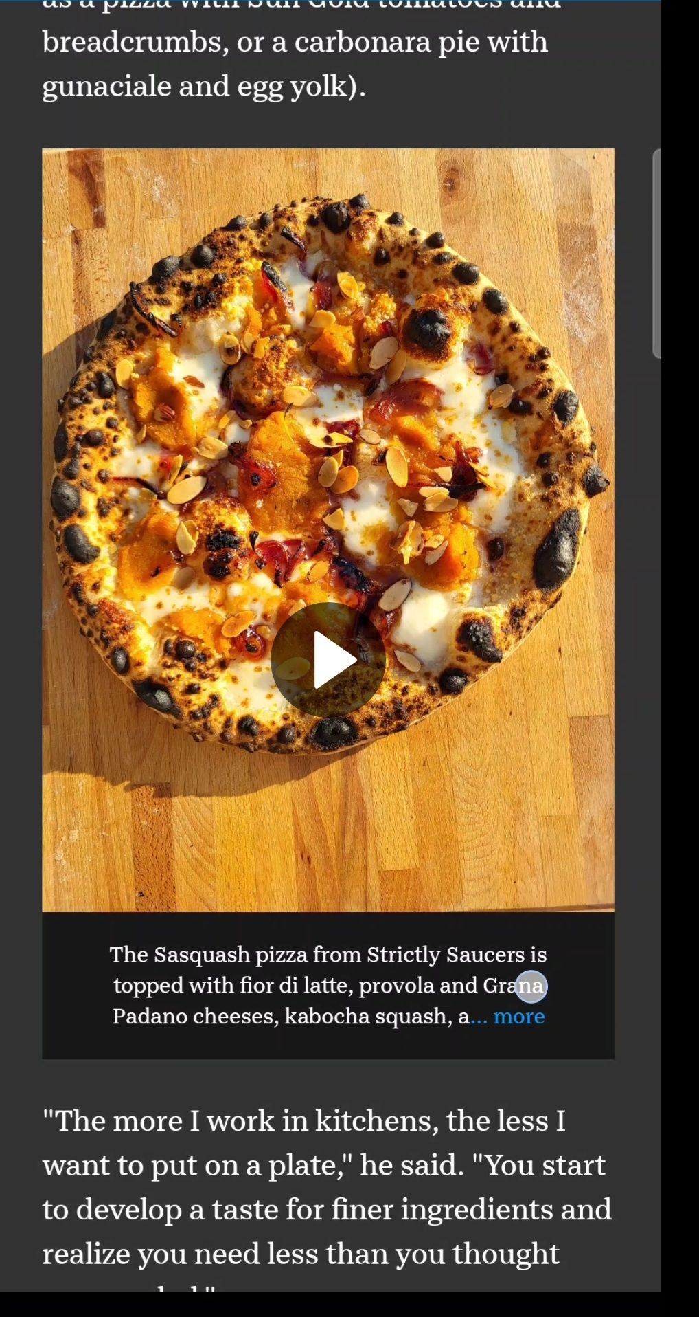 Our pizza pop up got some recognition by the Asbur