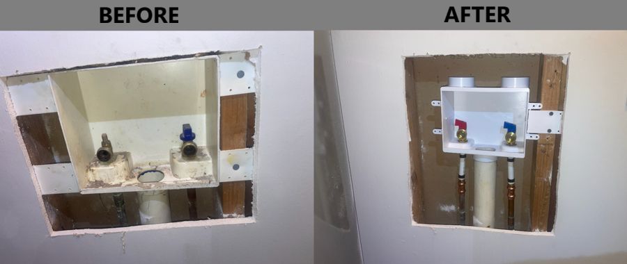 Laundry box replacement