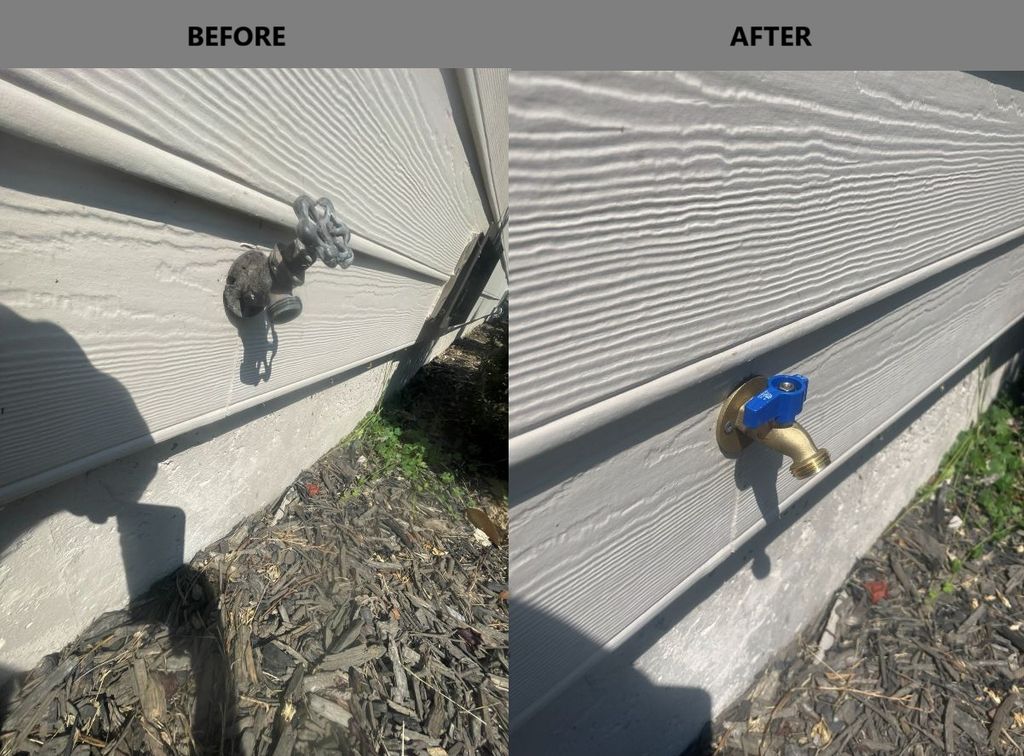 Hose spigot replacement