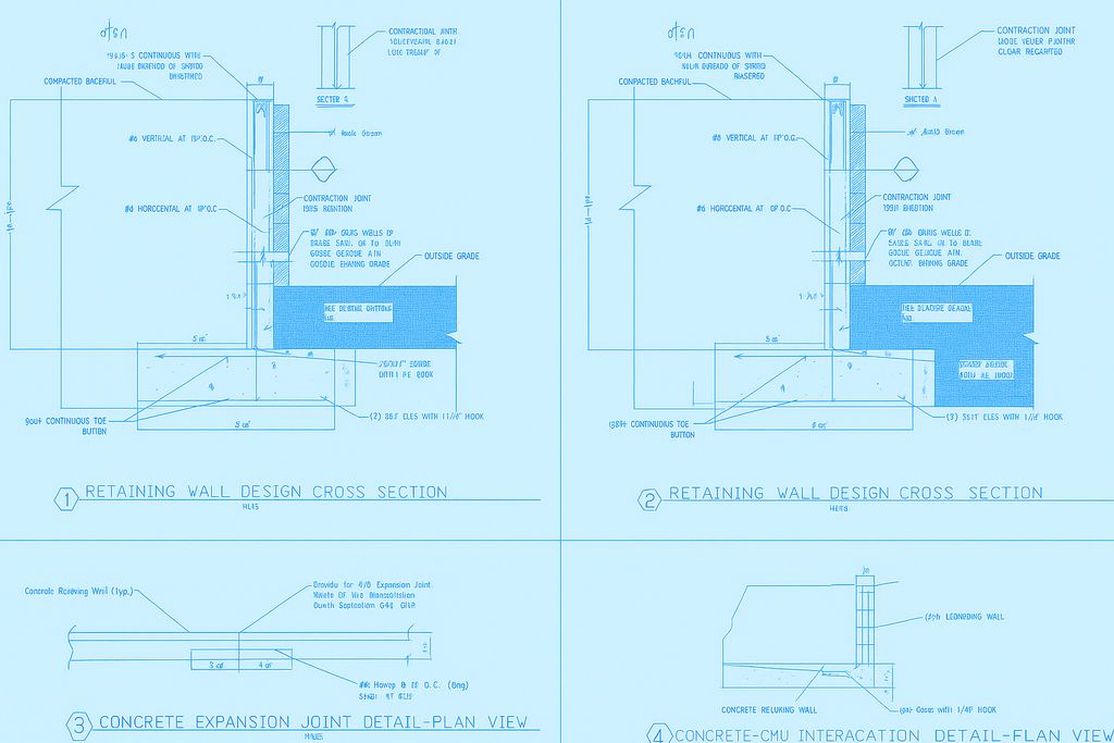 Design of a ~30 foot tall retaining wall