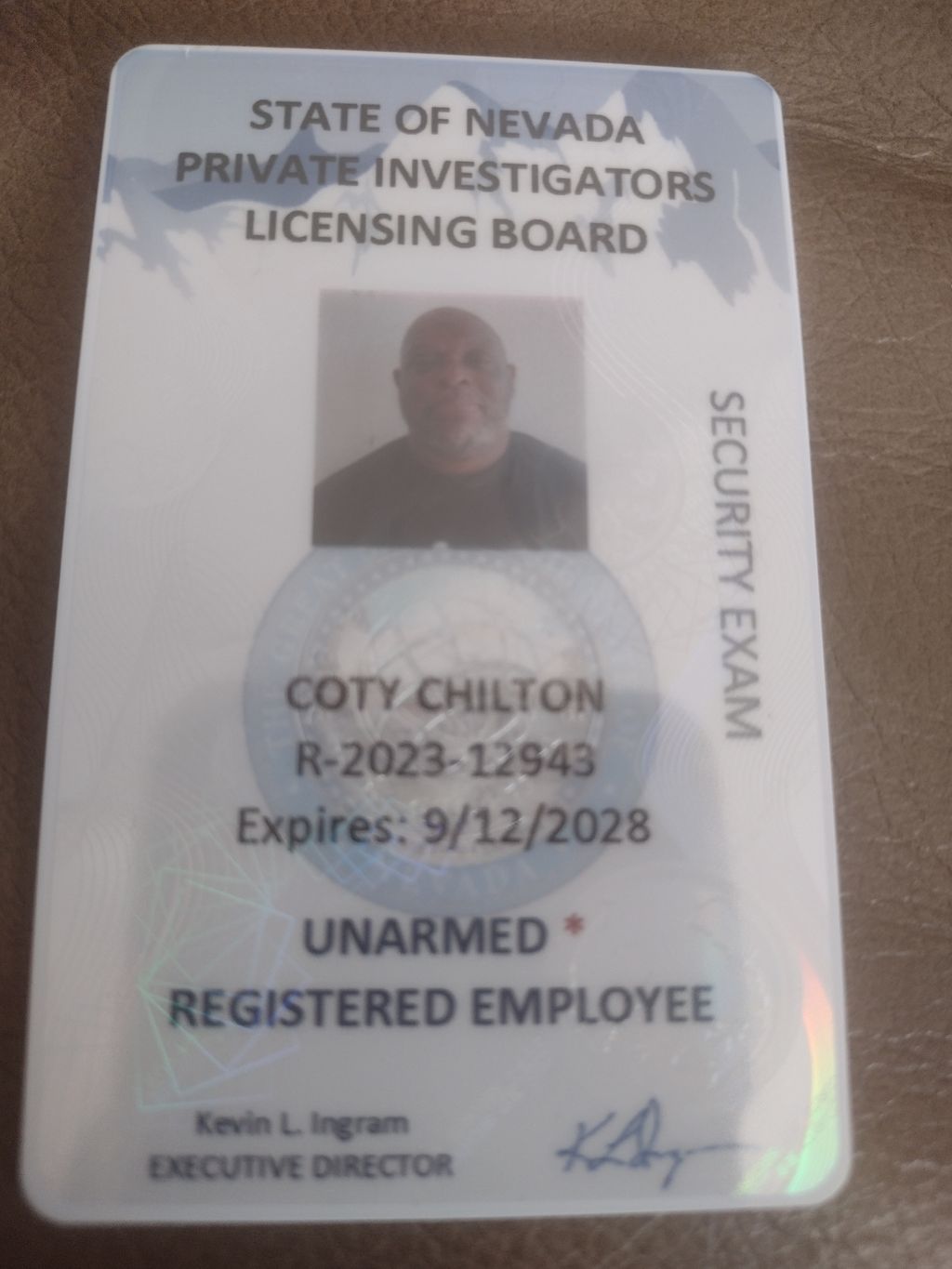 Private Investigators License